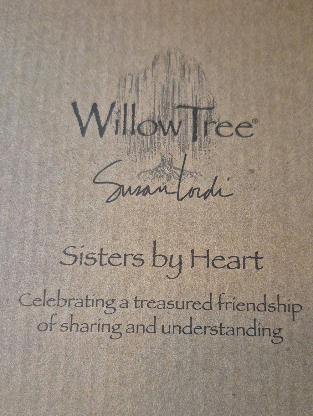 Willow Tree By Susan Lordi Figurine "Sisters By Heart" -Demdaco, NIB
